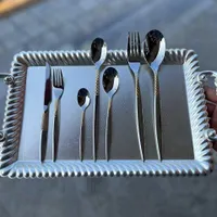 سرویس قاشق و چنگال ۲۴نفره ۱۲۲پارچه