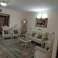 مبل سلطنتی چستر ۹ نفره چوب راش صدفی ورق طلا|مبلمان خانگی و میز عسلی|چهاردانگه (تهران), |دیوار