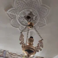 لوستر تمام برنج طرح اژدها|لوستر و چراغ آویز|تهران, هاشم‌آباد|دیوار