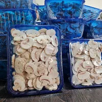 قارچ درجه یک ، فله، بسته بندی و اسلایس