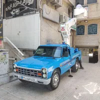 خدمات نیسان بالابر . جرثقیل .  (کار در ارتفاع)|خدمات حمل و نقل|شیراز, ترمینال باربری|دیوار