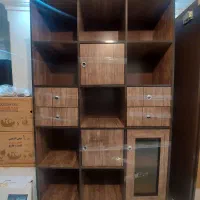 کتابخونه|کتابخانه، شلف، قفسه‌های دیواری|تهران, هروی|دیوار
