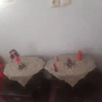 میزارایش ومیزناهارخوری ودوتا کشو همه باهم یک ملیون|میز و صندلی غذاخوری|لردگان, |دیوار