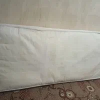 یک عدد تشک طبی درجه یک پارچه ای سفید درحد نو|تشک تختخواب|جوانرود, |دیوار