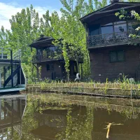 پروژه ای خاص با ویلاهای چوبی مبله