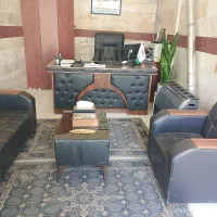 ست میز مبلمان اداری با میز مدیریتی