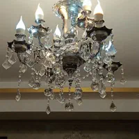 فروش دو عدد لوستر برنزی