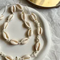 گردنبند صدفی تک/عمده