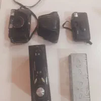 ۱عددضبط فلش خور ماشین و ۲ عدد دوربین عکاسی قدیمی