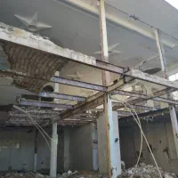 تخریب منازل مسکونی ، کنده کاری کاشی گچ