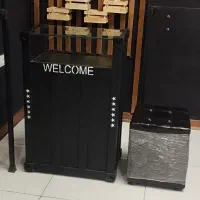 دکور مغازه ، رگال ، میز پیشخوان ، پاف