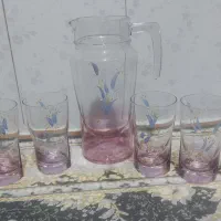 پارچ و۶ عدد لیوان ست