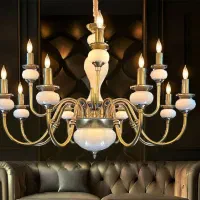 لوستر سرامیکی-فلزی جدید آنتیک وارداتی