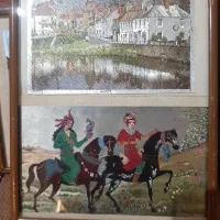 قاب عکس مینیاتوری|تابلو، نقاشی، عکس|لنگرود, |دیوار