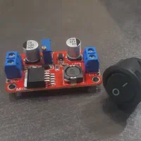 ماژول افزاینده ولتاژ و یه کلید روشن خاموش