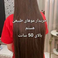 فروش مو طبیعی رنگی بلوند حنا شده کد1011