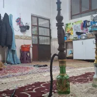 قلیان بزرگ چوبی