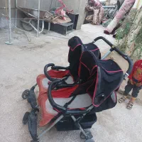 کالسکه دوقلو|کالسکه و لوازم جانبی|قم, چهل اختران|دیوار