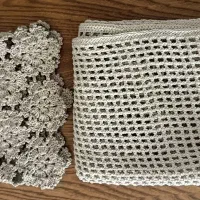 کلاه توری بافتنی