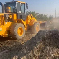 کار با لودر انجام میشود تا بمپور و اطراف