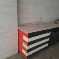 میز بزرگ ام دی اف مناسب مغازه دارها و غرفه دارها