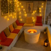 ویلا-دوخوابه-ساحلی-با-آتشکده-لوکس