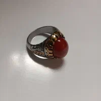 انگشتر مردانه استیل