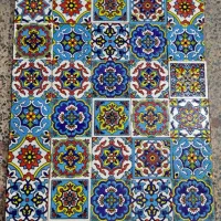 کاشی سنتی هفت رنگ