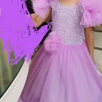 لباس مجلسی دخترانه(بچه گانه)