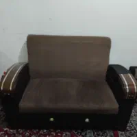 مبلمان ۷نفره با جلو مبلی سالم|مبلمان خانگی و میز عسلی|رشت, کوی بیانی|دیوار