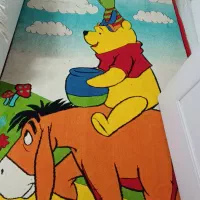 فرش و پرده اتاق کودک طرح پو