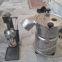 دستگاه اب هویج گیری صنعتی + اب میوه گیری دستی