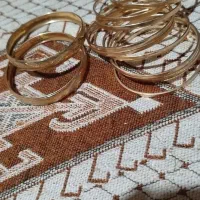 النگوی آینه ای سایز ۱ در حد نو  حداقل ۳۰ گرم|جواهرات|لردگان, |دیوار