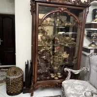 بوفه بدون خط و خش چوب گردو|بوفه، ویترین، کنسول|مراغه, |دیوار