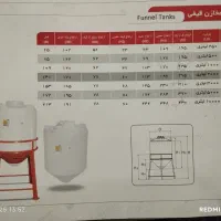 تانکر قیفی با پایه فلزی مخصوص مواد شیمیایی