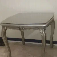 میز عسلی با شیشه