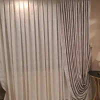 دو عدد پرده پذیرایی