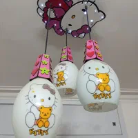 لوستر اتاق بچه|لوستر و چراغ آویز|بروجرد, |دیوار