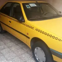 تاکسی پژو ۴۰۵ زرد مدل ۹۵