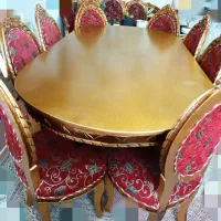 میز و صندلی غذاخوری هشت نفره