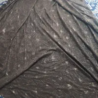 یالان پرده مخمل طلا کوب پر چین کاملا نو|پرده، رانر، رومیزی|اصفهان, جلفا|دیوار