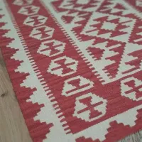 پرده و قالیچه ی گلیم گیوه سنتی