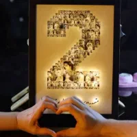 کادویی تولدسالگرد روز مادرتابلو لایت باکس موزیکال|تابلو، نقاشی، عکس|تبریز, |دیوار