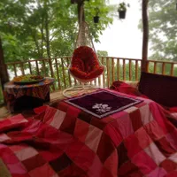 کلبه نوستالژی سنتی دربست جنگلی با ویو کوه و جنگل