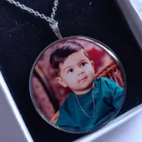 گردنبند و دسته کلید و آویز ماشین با عکس دلخواه