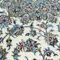 فرش دستبافت کاشان گل ابریشم شور نرفته نو|فرش|تهران, مختاری|دیوار