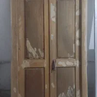 درب چوبی