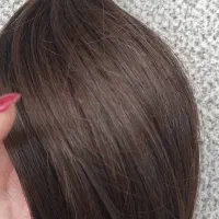 صد شاخه موی طبیعی از سر چیده شده نرم و لخت