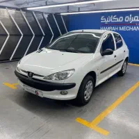 ایران خودرو پژو 206 1401 بی رنگ