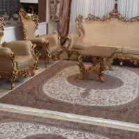 مبل استیل سلطنتی+عسلی و جلومبلی+ناهارخوری+ویترین